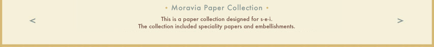 Moravia is a fall paper collection for SEI.