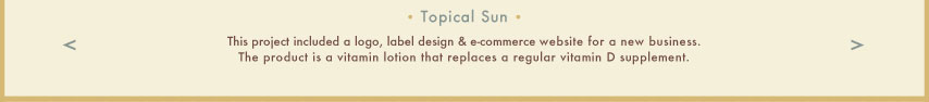 this is a logo, label & website for a vitamin D cream